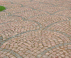 услуги по укладке гранитной брусчатки