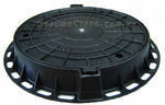 Люк чугунный канализационный, Люк пластиковый