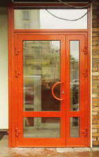 Алюминиевые двери, витрины, перегородки