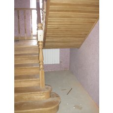Производство лестниц из дерева