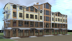 Строительство торгово-офисного здания