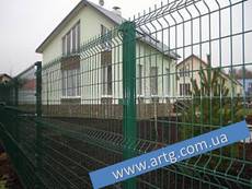 Сетчатые 3D панели, панельніе ограждения в Киеве