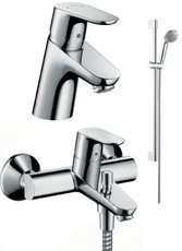 Hansgrohe Focus E Акционный комплект смесителей для ванной
