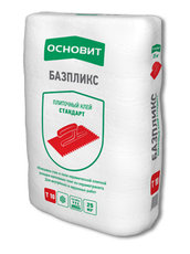 Плиточный клей стандарт ОСНОВИТ базпликс Т-10 (43, 2 грн.)