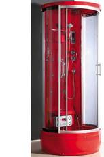 Гидромассажный бокс Atlantis AKL 1311 90x90 см красный