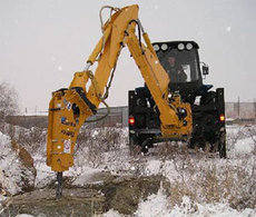 Аренда екскаватора JCB.