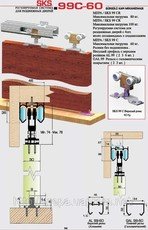 Раздвижные системы для дверей « MEPA» SKS 99, « MEPA» SKS 5