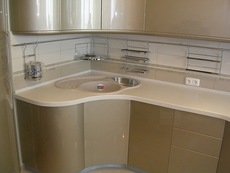 Столешницы из искусственного акрилового камня Corian, Samsun
