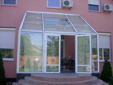 Алюминиевое остекление веранд METALPLAST, ALUPROF (Польша)