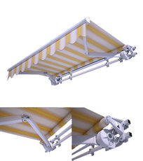 Защитные маркизы, роллеты