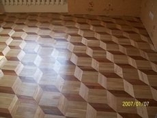 Беспылевая Циклевка паркета, доски « TRIO »за 1день. Киев