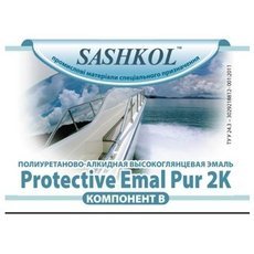 Высокоглянцевая высокотвердая эмаль для яхт Sashkol Protecti