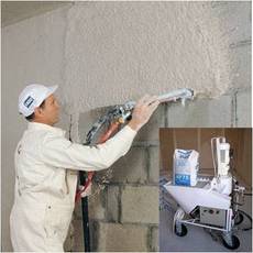 Штукатурка (гипсовая, цементная). Стяжка. Машинным способом