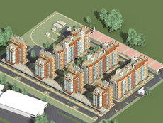 Двухуровневая квартира в жк `Новосельцево`