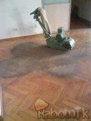 Шлифовка паркета