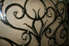 Кавка, кованная мебель, забор, перила
