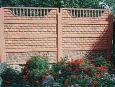 Заборы, ограждения бетонные, профильные, каменные, сетка-раб
