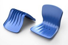 Сидіння, крісла стадіонні поліпропиленові