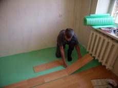 Floor Plus - не дорого сделаем уклад паркетной доски Barline