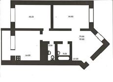 Квартира двухкомнатная Борисполь (067)2649967