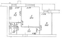 Продается 2-комн. кв. ул. Октябрьской Революции $ 35000