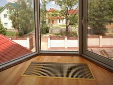 Встраиваемые внутрипольные конвекторы Polvax (Польша)