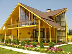 Строительство домов из клееного бруса, кругляка (сруб)