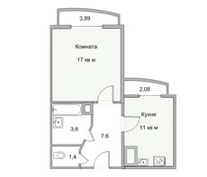 `Продам 1-ком квартиру`