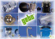 Муфты зажимные Гебо для монтажа и ремонта трубопроводов