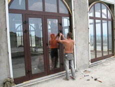 Алюминиевое остекление витражей KURTOGLU (Турция)