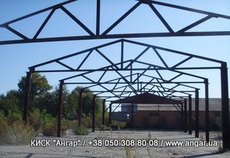 Продам каркас ангара – колонны и фермы