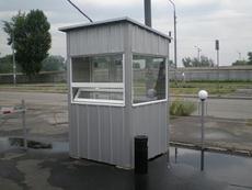 Блок-пост охраны. Производство и монтаж.