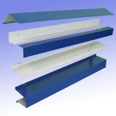 Продаем отливы, козырьки, доборные элементы кровли.