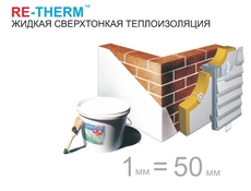Сверхтонкая жидкая теплоизоляция RE-THERM ®