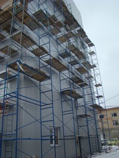 Строительные, рамные леса