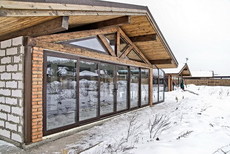 Алюминиевые раздвижные двери ALUPROF (Польша)