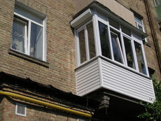 Остекление балкона