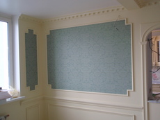 Шпатлевка. Поклейка обоев