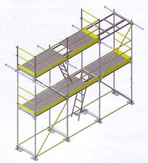 Леса строительные рамные ЛСПШ