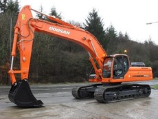 Аренда гусеничного экскаватора Doosan 340 новый