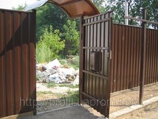 Ворота и заборы из металопрофиля. Черкассы и обл.