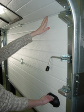 Автоматические гаражные секционные ворота