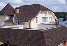 Кровельные работы битумной черепицей, мягкая кровля. Мариупо