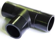 Тройник ПЭ редукционный для сварки в стык