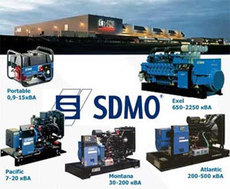 Генераторы дизельные SDMO 1…3025 кВА
