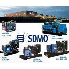 Генераторы дизельные SDMO 1…3025 кВА