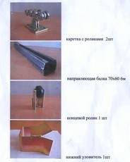 Система откатных ворот