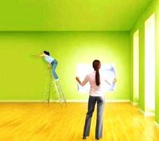 Поклейка обоев, нанесение декоративной штукатурки