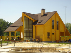 строительство домов из бруса