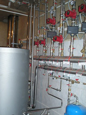 Монтаж отопления и водоснабжения